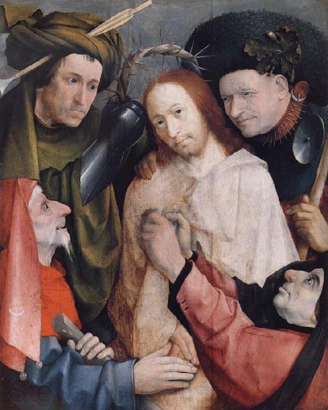 Heronymus Bosch Christ Mocked and Crowned with Thorns Spain oil painting art